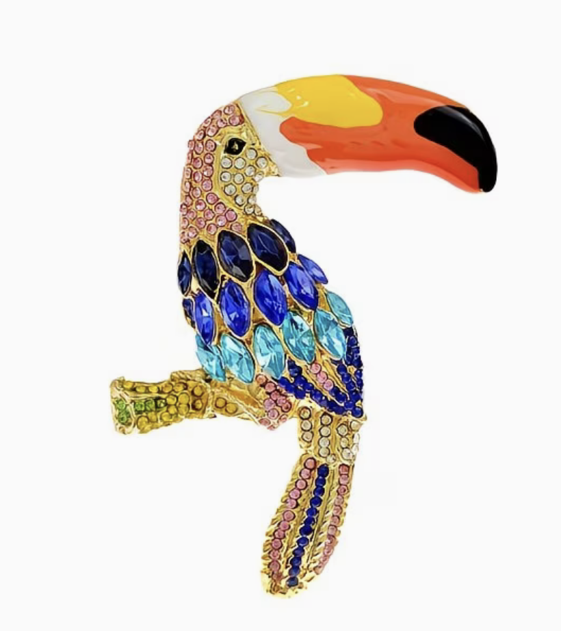 Broche Loro Shine