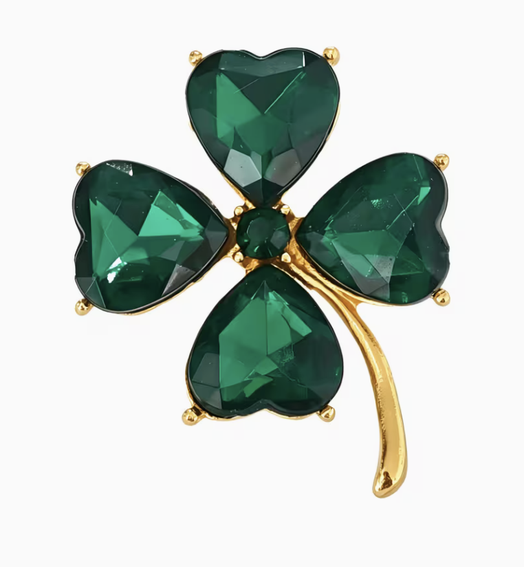 Broche de la suerte - Trébol