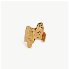 [MAM-RIN-001-PI1] Anillo Plisado Dorado