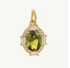 [MAM-CHA-008-PI1] Charm Piedra Verde