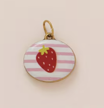 [MAM-CHA-012-PI1] Charm Fresa Rojo-Blanco