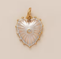[MAM-CHA-016-PI1] Charm Corazón Blanco