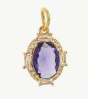 [MAM-CHA-027-PI1] Charm Piedra Púrpura