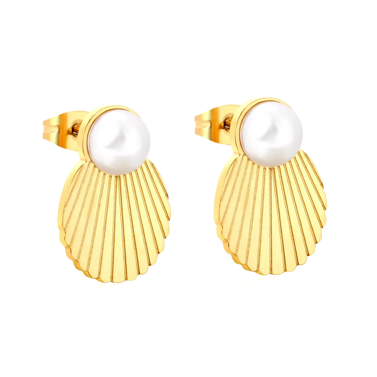 [JW-001] Aretes Shell Pearl 13x19