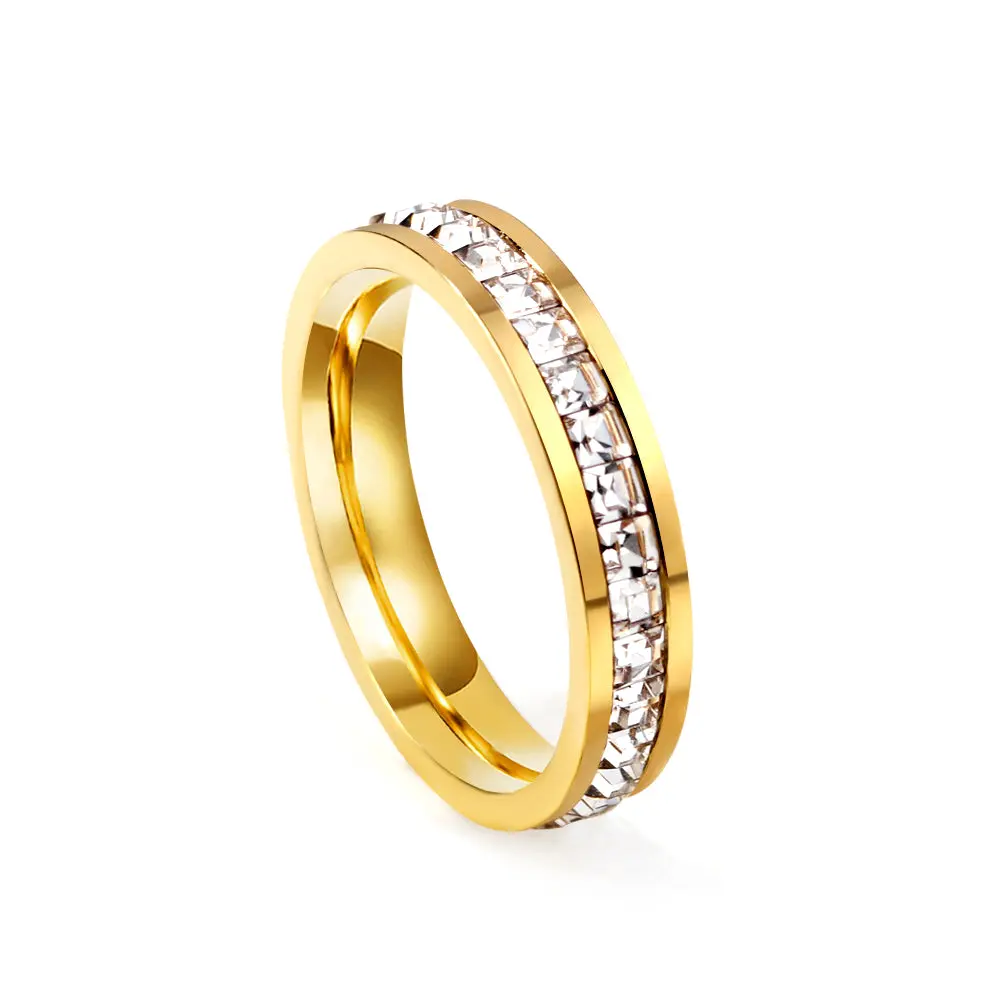 Anillo White Zircon Ring