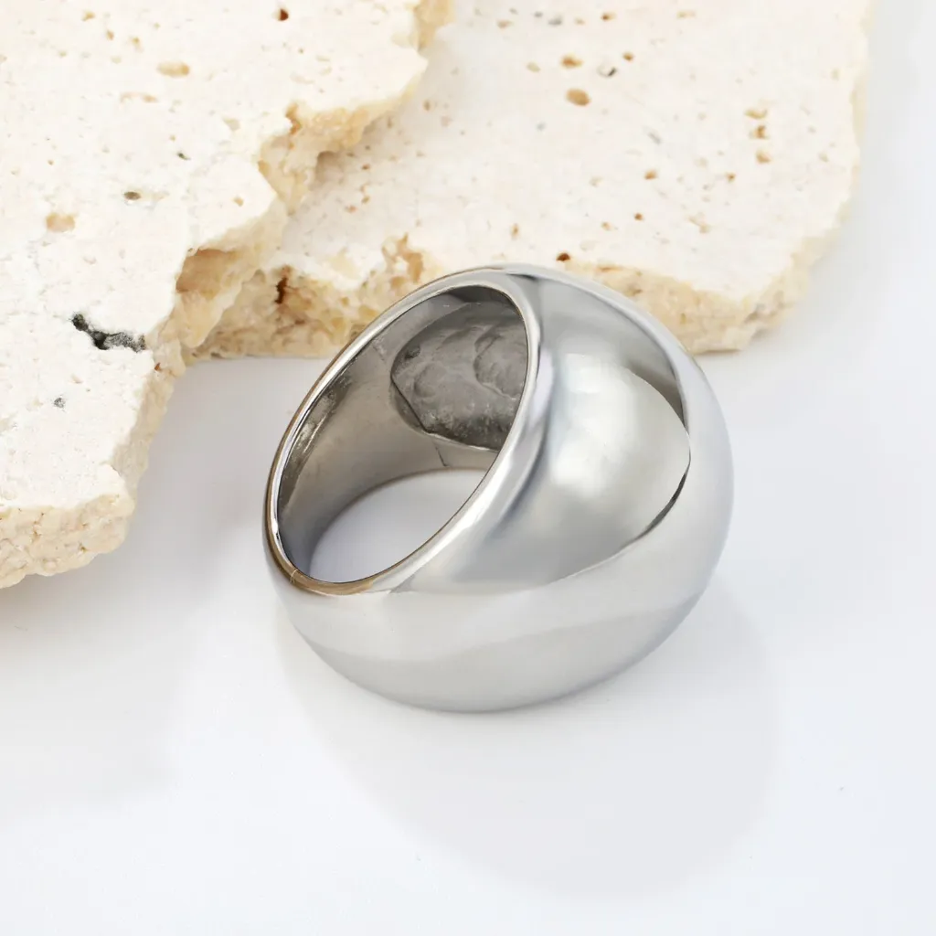 Anillo Chunky Ring (Silver, 6)
