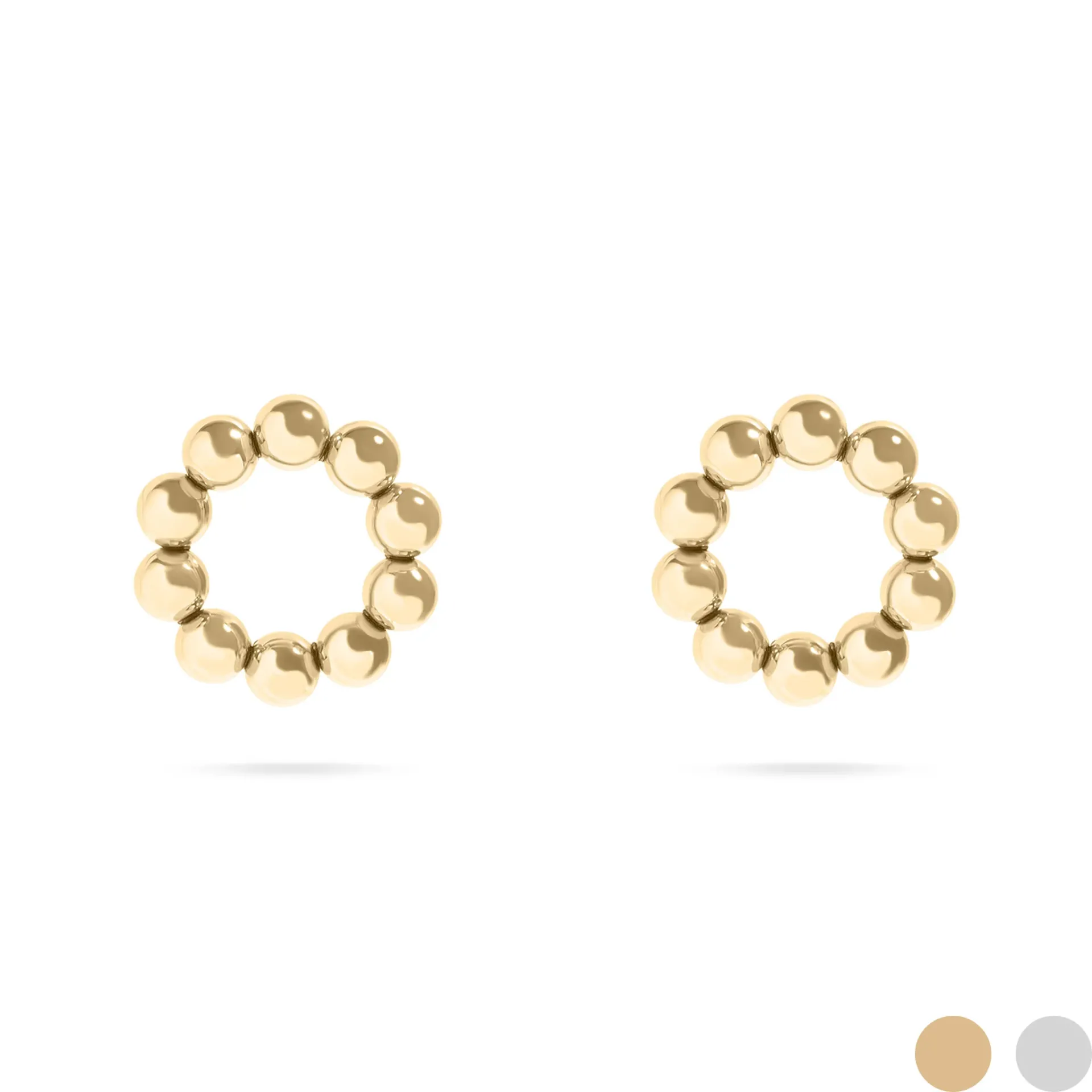 Circle Luck Earrings (gold)