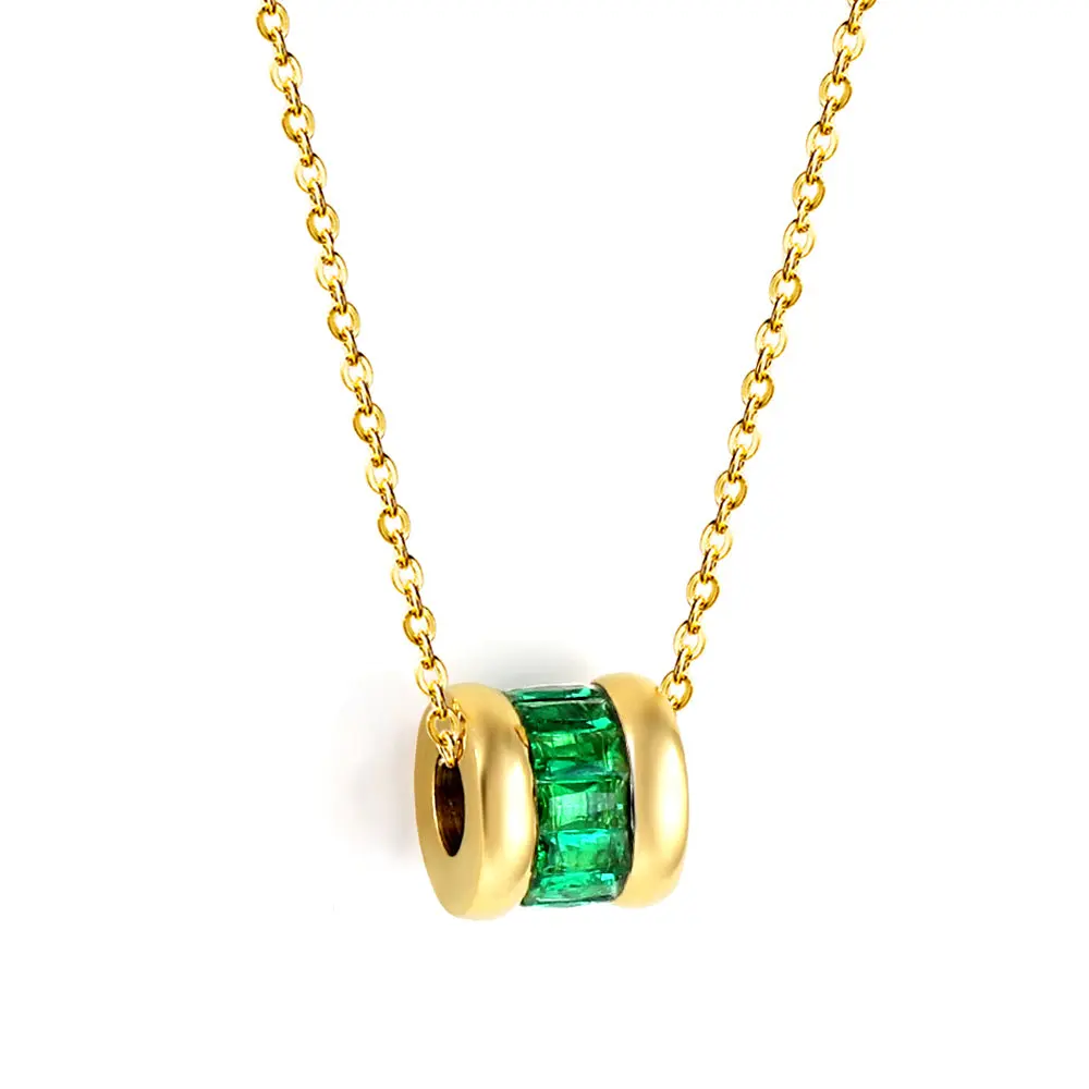 Collar Green CZ
